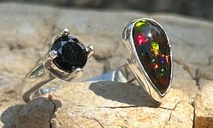 Black Opal CZ 2cap
