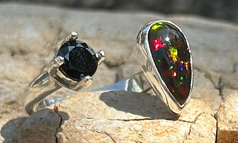Black Opal CZ 2cap