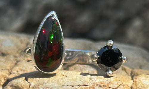 Black Opal CZ 2cap