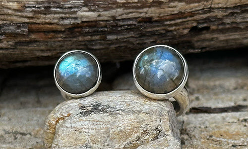 Blue Labradorite 2cap