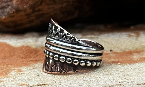 Copper Desert Ring