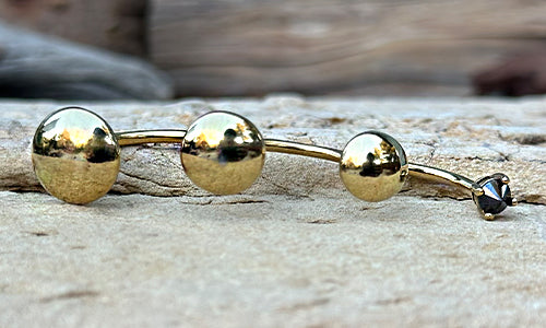 Gold 4cap / reverse CZ