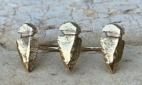 Gold Arrowhead 3cap