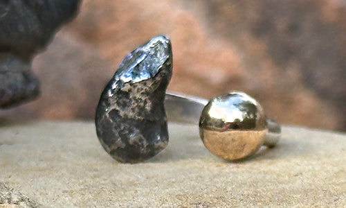 Gold Meteorite 2cap № 2