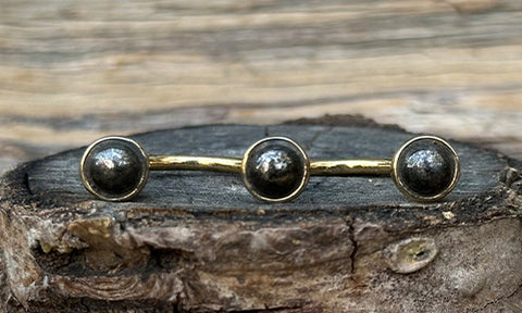 Gold Pyrite 3cap