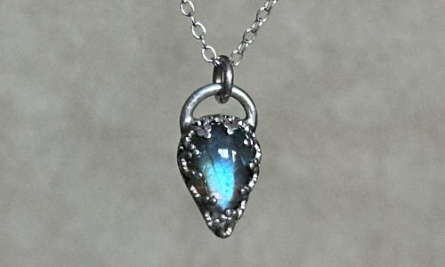 Mini Labradorite necklace