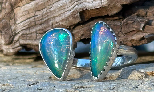 Blue/Green Opal 2cap