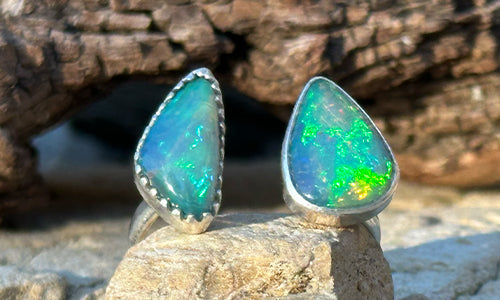 Blue/Green Opal 2cap