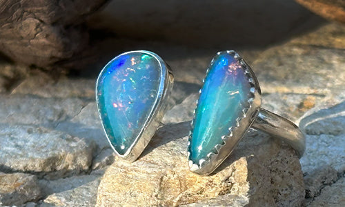 Blue/Green Opal 2cap