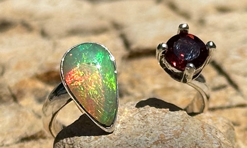 Opal Garnet 2cap