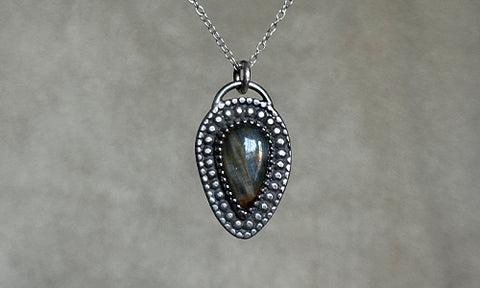 Pietersite necklace