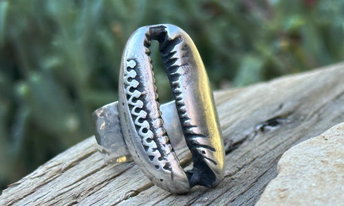 Silver Shell ring