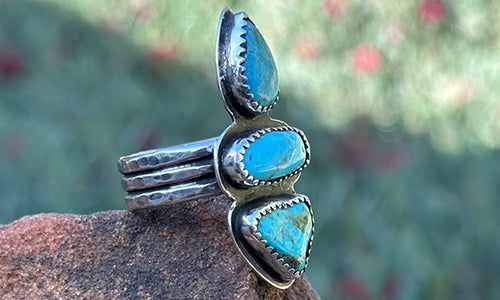 Turquoise Totem ring