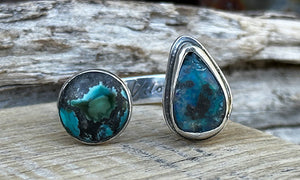 Rough Australian Opal and Turquoise