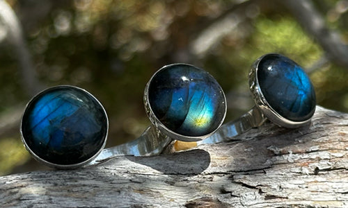 Blue Labradorite 3cap
