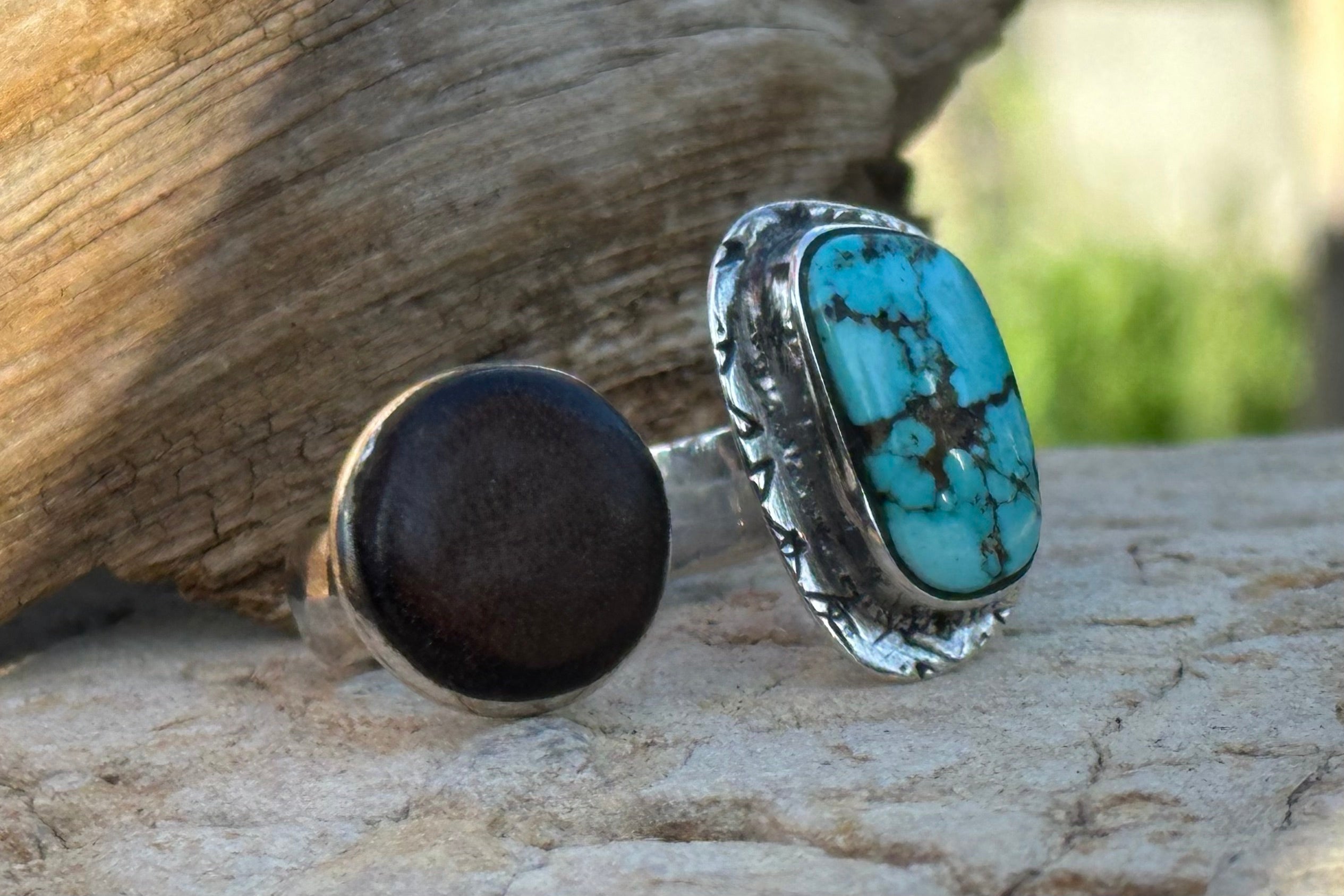 Turquoise n' Leather 2cap