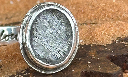 Muonionalusta Meteorite Labradorite 2cap