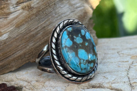 Number 8 Turquoise ring