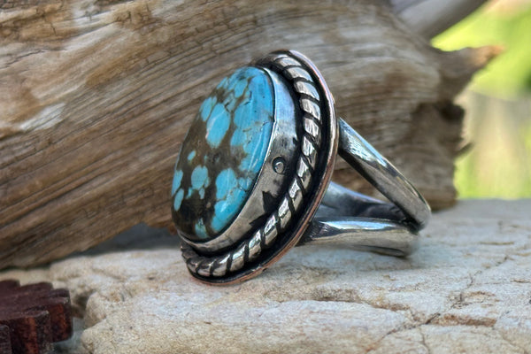 Number 8 Turquoise ring