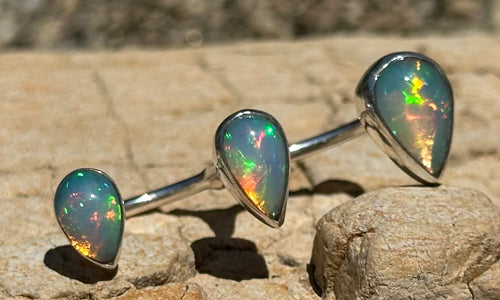 Opal Teardrop 3cap