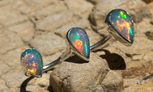 Opal Teardrop 3cap