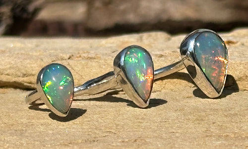 Opal Teardrop 3cap