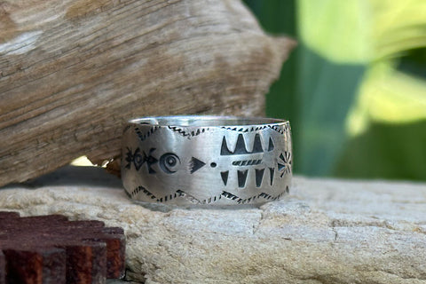 Wide Tribal band