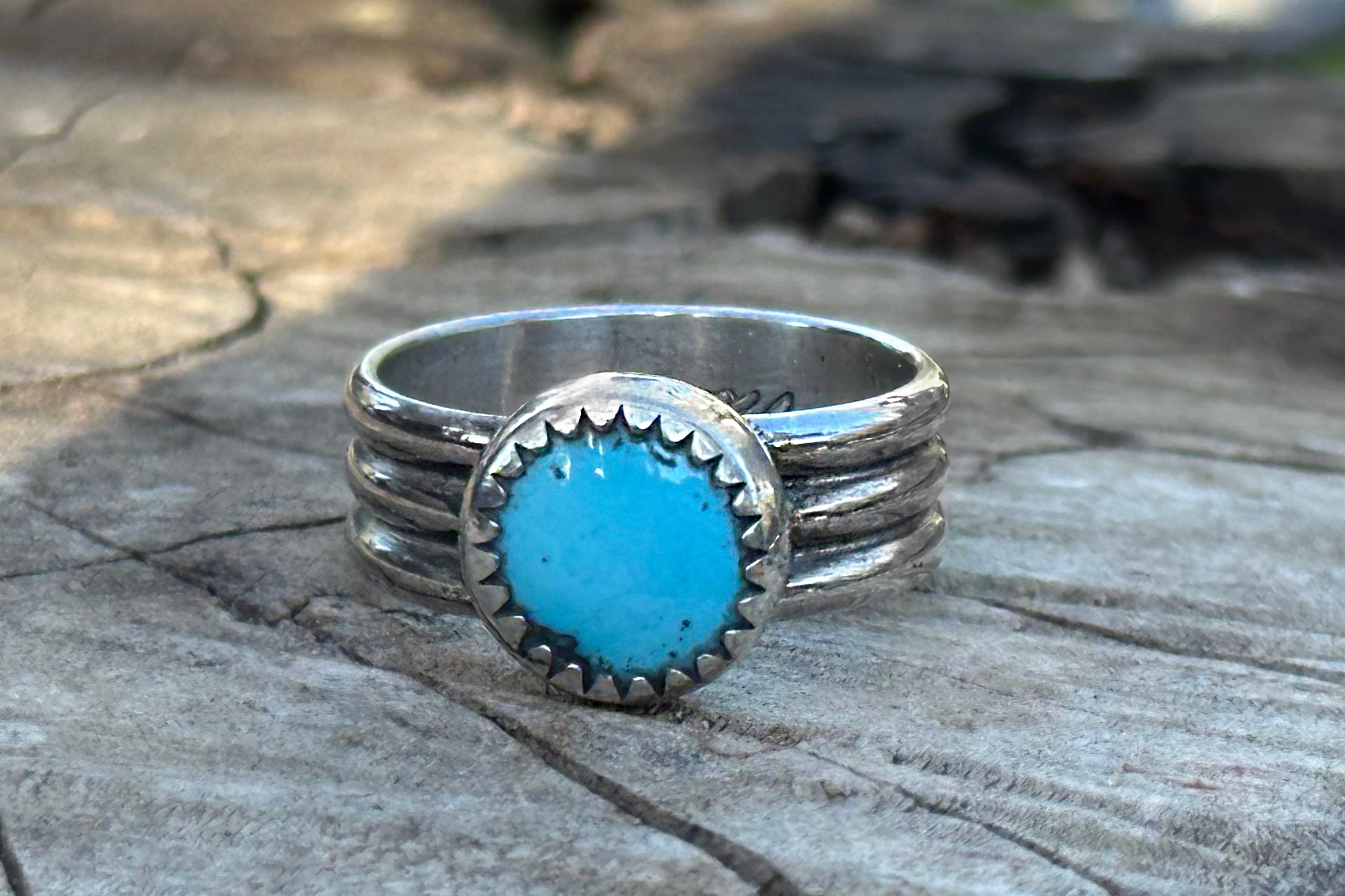 Egyptian Turquoise ring № 7
